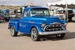 1957 CHEVROLET 3100 PICKUP - Front 3/4 - 203701