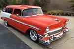 1956 CHEVROLET NOMAD CUSTOM STATION WAGON - Front 3/4 - 204528