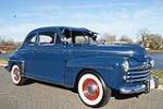 1948 FORD DELUXE COUPE - Front 3/4 - 205381