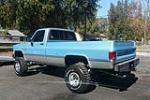 1985 CHEVROLET K10 4X4 PICKUP - Rear 3/4 - 205804