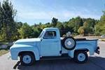 1955 FORD F-100 CUSTOM PICKUP - Side Profile - 205837