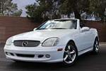2001 MERCEDES-BENZ SLK320 CONVERTIBLE - Front 3/4 - 206202