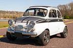 1957 FIAT 500 AMERICA CUSTOM CONVERTIBLE - Front 3/4 - 206490