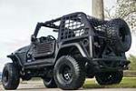 2003 JEEP WRANGLER 4X4 CUSTOM SUV - Rear 3/4 - 206530