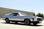 1971 FORD MUSTANG MACH 1 FASTBACK - Side Profile - 206754