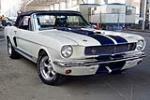 1965 FORD MUSTANG CUSTOM CONVERTIBLE - Front 3/4 - 208008