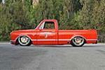 1967 CHEVROLET C10 CUSTOM PICKUP - Side Profile - 208321