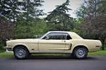 1968 FORD MUSTANG GT  - Side Profile - 209334