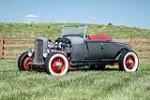 1929 FORD MODEL A CUSTOM ROADSTER - Front 3/4 - 210658