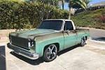 1976 CHEVROLET C10 CUSTOM PICKUP - Front 3/4 - 210769