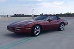 1986 CHEVROLET CORVETTE CONVERTIBLE PACE CAR - Front 3/4 - 210930