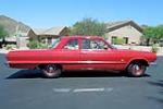1963 CHEVROLET BISCAYNE 2-DOOR POST - Side Profile - 212041