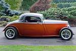 1933 FORD 3 WINDOW CUSTOM COUPE - Side Profile - 212895