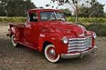 1950 CHEVROLET 3100 DELUXE 5-WINDOW PICKUP - Front 3/4 - 213094