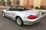 2003 MERCEDES-BENZ SL500 CONVERTIBLE COUPE - Rear 3/4 - 213145