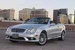 2007 MERCEDES-BENZ CLK550 CONVERTIBLE - Front 3/4 - 214438
