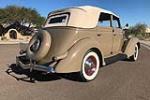 1936 FORD 68 CONVERTIBLE SEDAN - Rear 3/4 - 214624
