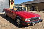 1987 MERCEDES-BENZ 560SL CONVERTIBLE - Front 3/4 - 216004