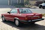 1987 MERCEDES-BENZ 560SL CONVERTIBLE - Rear 3/4 - 216004