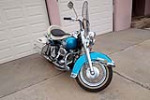 1971 HARLEY-DAVIDSON ELECTRA GLIDE FLH MOTORCYCLE - Front 3/4 - 220209
