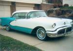 1956 OLDSMOBILE 98 COUPE - Front 3/4 - 22158