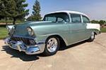 1956 CHEVROLET 210 2-DOOR POST - Front 3/4 - 221792