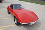 1968 CHEVROLET CORVETTE 350/365 CONVERTIBLE - Front 3/4 - 222104