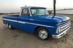 1965 CHEVROLET C10 CUSTOM PICKUP - Front 3/4 - 222145