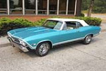 1968 CHEVROLET CHEVELLE SS 396 CONVERTIBLE - Front 3/4 - 222302
