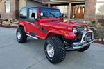 1995 JEEP WRANGLER CUSTOM 4X4 - Front 3/4 - 222373
