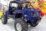 1980 JEEP CJ7 CUSTOM SUV - Rear 3/4 - 222407