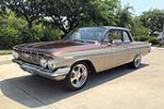 1961 CHEVROLET BEL AIR CUSTOM SEDAN - Front 3/4 - 222412