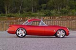 1954 CHEVROLET CORVETTE CUSTOM CONVERTIBLE "TRANSITIONS" - Side Profile - 222425