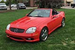 2003 MERCEDES-BENZ SLK320 ROADSTER - Front 3/4 - 222442