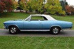 1966 CHEVROLET CHEVELLE SS 396 CONVERTIBLE - Side Profile - 222466