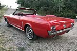 1965 FORD MUSTANG CONVERTIBLE - Rear 3/4 - 222469
