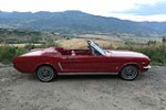 1965 FORD MUSTANG CONVERTIBLE - Side Profile - 222469