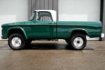 1964 DODGE POWER WAGON FARGO 4X4 PICKUP - Side Profile - 222503