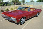 1968 CHEVROLET IMPALA CUSTOM CONVERTIBLE - Front 3/4 - 222971