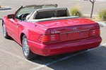 1998 MERCEDES-BENZ SL500 ROADSTER - Rear 3/4 - 222972