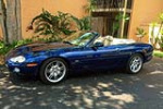 2001 JAGUAR XK8 CONVERTIBLE - Side Profile - 224128