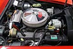 1972 CHEVROLET CORVETTE LT1 A/C CONVERTIBLE - Engine - 224228