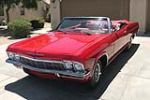 1965 CHEVROLET IMPALA CONVERTIBLE - Front 3/4 - 224407