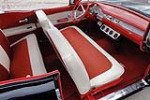 1958 FORD FAIRLANE 500 SKYLINER CUSTOM CONVERTIBLE - Interior - 224434