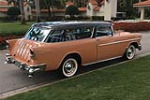 1955 CHEVROLET NOMAD STATION WAGON - Rear 3/4 - 224460