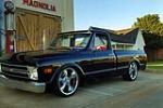1968 CHEVROLET C10 CUSTOM PICKUP - Front 3/4 - 224596