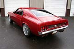 1969 FORD MUSTANG CUSTOM FASTBACK - Rear 3/4 - 224796