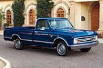 1967 CHEVROLET C10 CUSTOM PICKUP - Front 3/4 - 224909