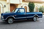 1967 CHEVROLET C10 CUSTOM PICKUP - Side Profile - 224909