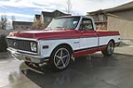 1972 CHEVROLET C10 CUSTOM PICKUP - Front 3/4 - 224927